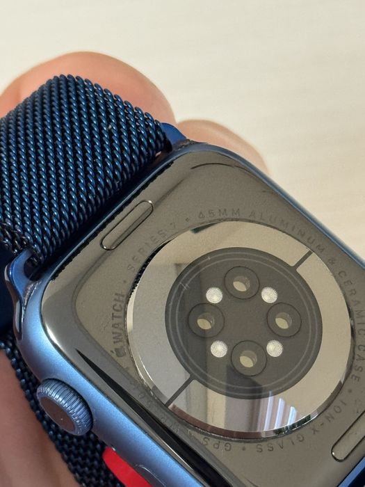 ОРИГІНАЛ Apple Watch Series 7, 45мм (Blue)