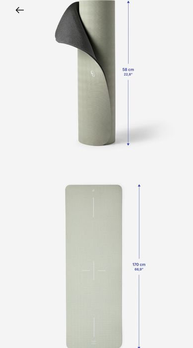 2 Yoga/Pilates Mats, 8 mm Thick444249925831239681