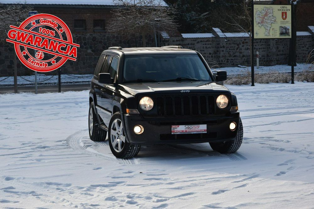 Jeep Patriot 2.4 Benzyna GAZ 170KM Manual 2008r. 4x4 HAK Klima Skóra Polecam