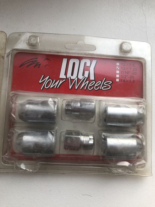Секретные гайки 12x1.25 Lock your wheels
