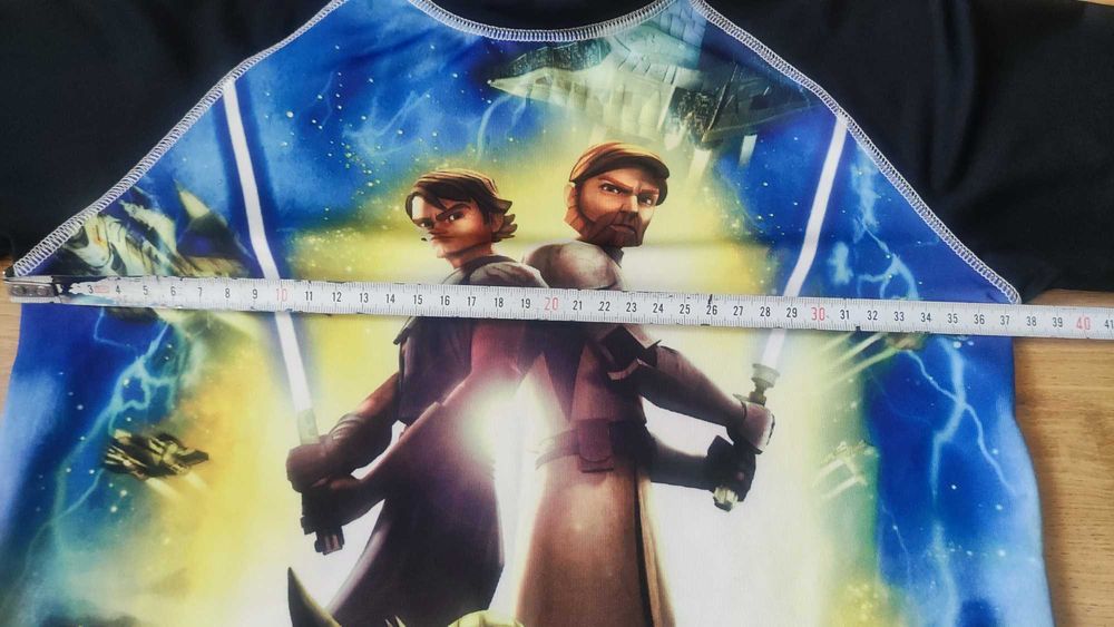 Koszulka STAR WARS Clone Wars Jedi Gwiezdne Wojny Oryginał Termo Basen