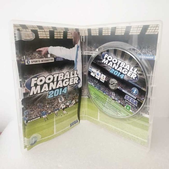 Football Manager 2014 com manual para PC