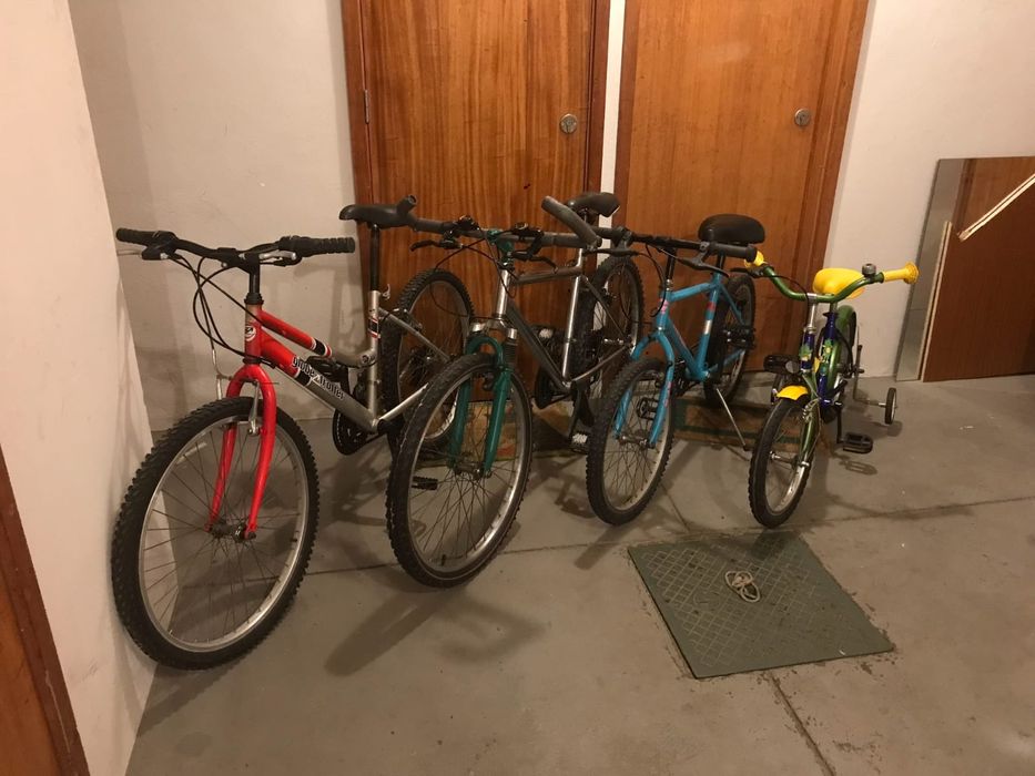 Bicicletas para desocupar