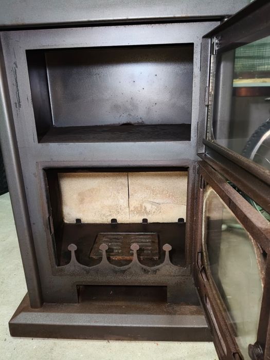 Salamandra a Lenha com Forno