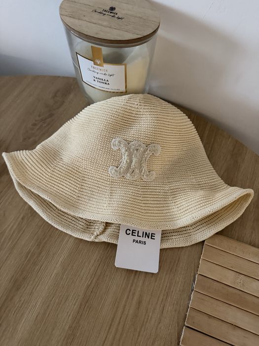 Kapelusz Celine Czapka Bucket