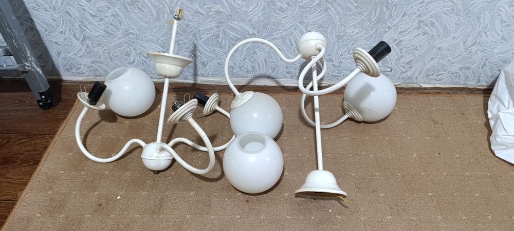 Люстри часів СССР, заводські