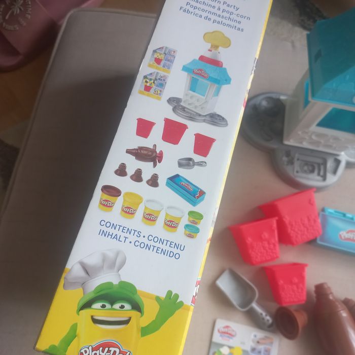 Play doh popcorn party