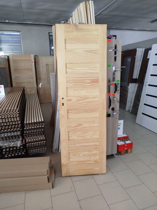 Drzwi 60tki prawe lewe sosnowe