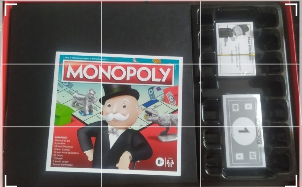 Oryginalna Gra Monopoly Classic + Naparstek