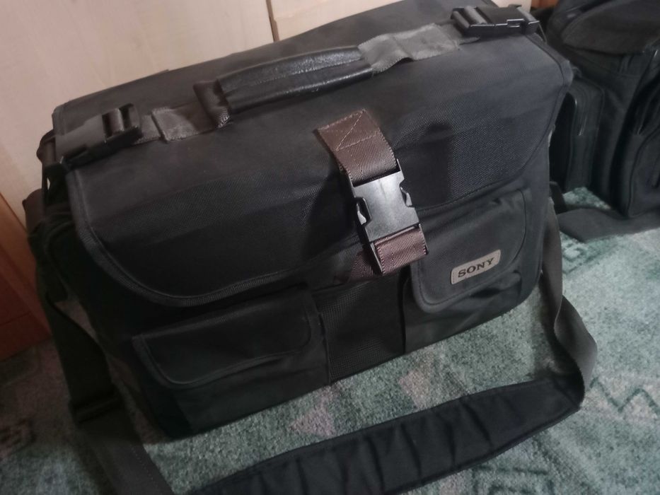 3x torba porządna foto/video/audio/mierniki z paskami na ramię