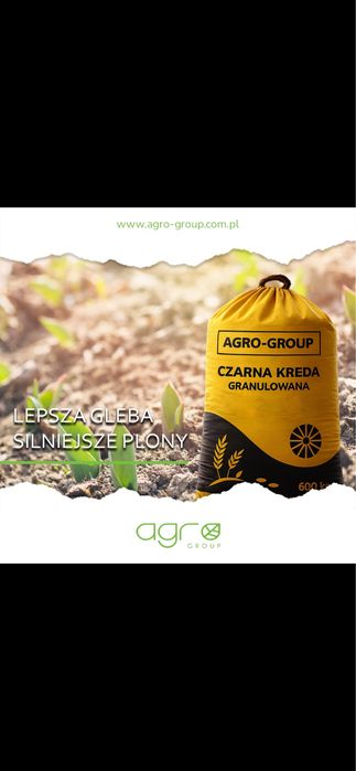 Wapno granulowane i czarna kreda PRODUCENT