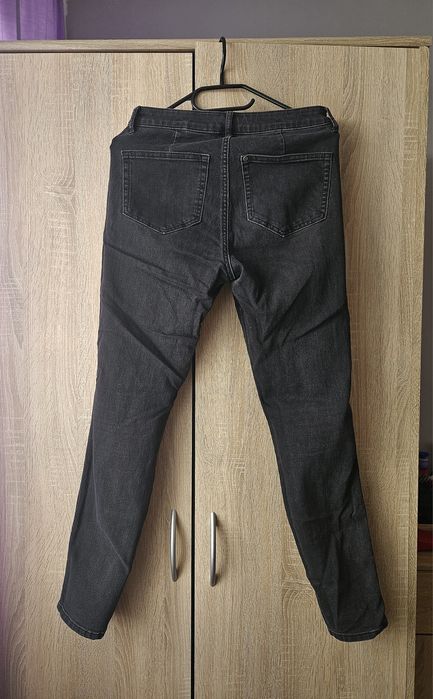 Jeansy skinny z wysokim stanem