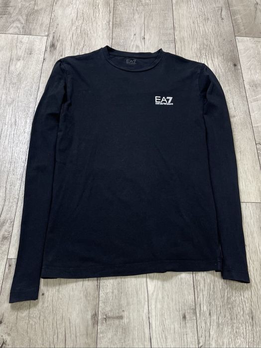 Emporio Armani кофта лонгслив M размер черная