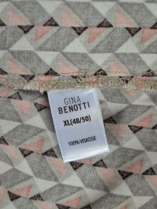 Bluzka wiskoza Gina Benotti roz.48, 50, XXL