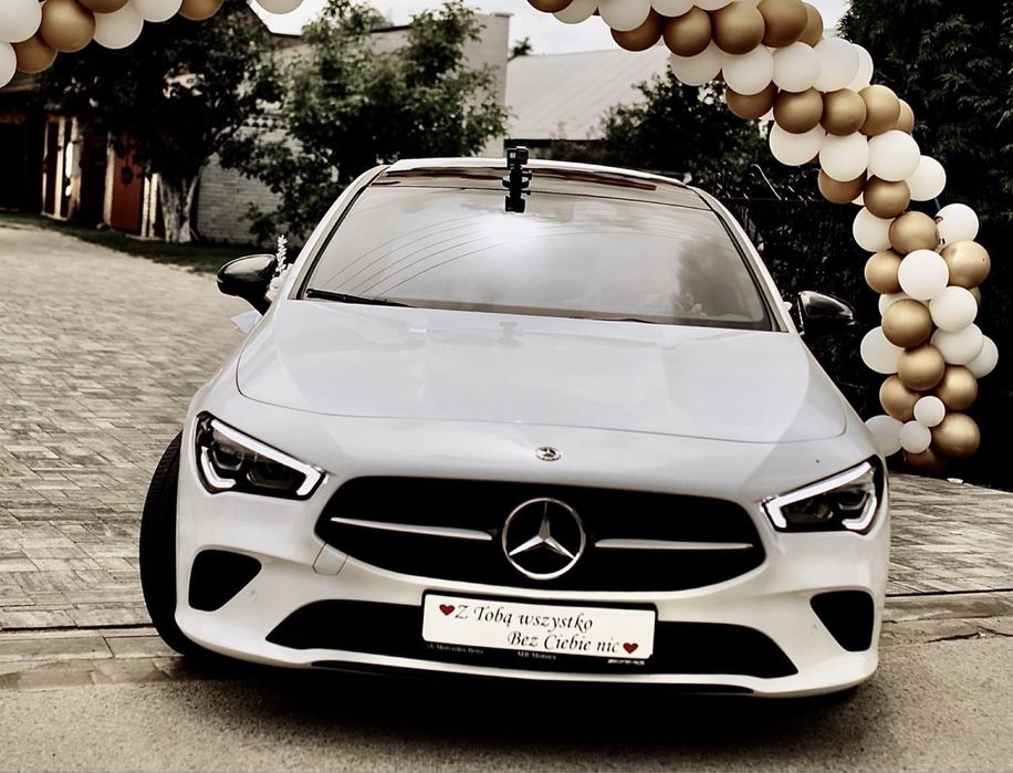 Jasne Wnętrze Limuzyna Mercedes Auto Samochód Limuzyna Do Ślubu Wesele