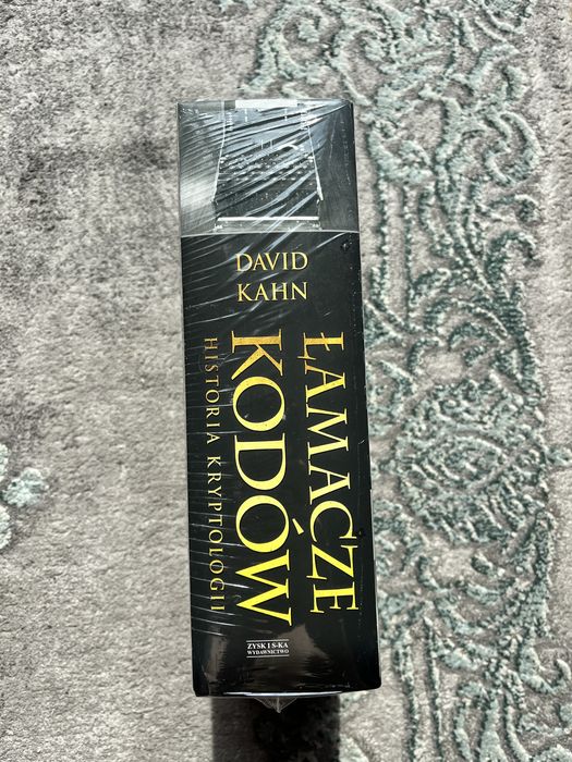 Nowa zapakowana Książka „Łamacze Kodów - Historia Kryptologii” - David Kahn