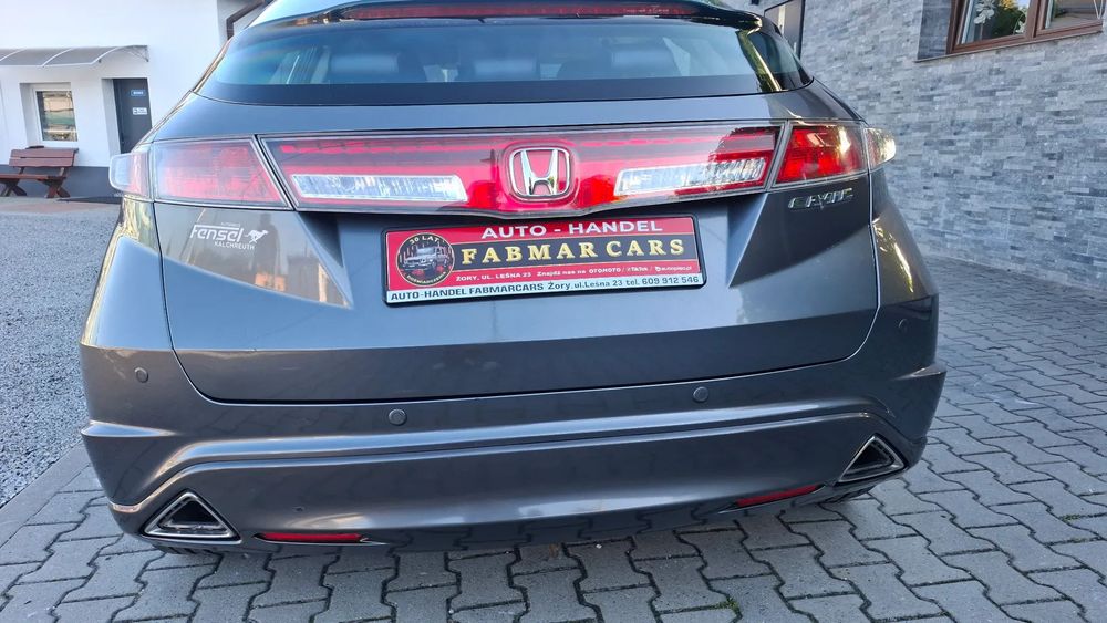 Honda Civic Bezw.Zadbany Nowe Amor.Nowe Tył.Ham.Opłanona z De