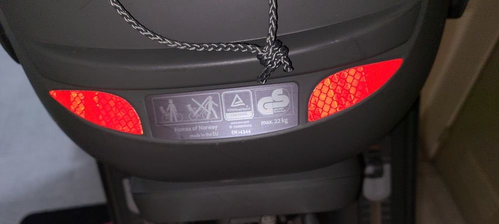 Cadeira de bicicleta para crianças Hamax