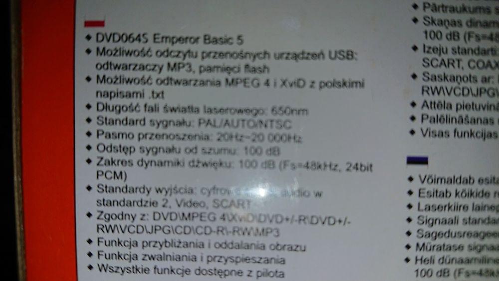 DVD Manta