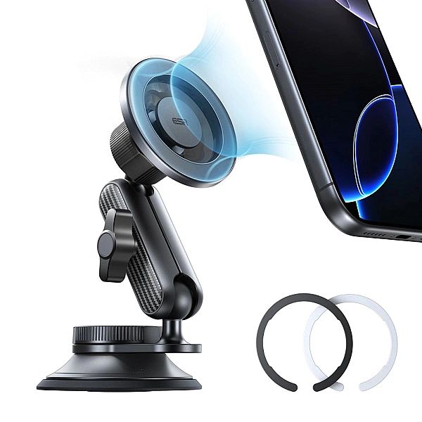 Esr Omnilock Magnetic Magsafe Dashboard Car Mount Black