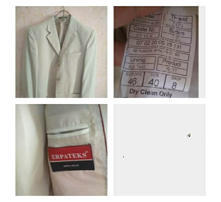 Чоловічий костюм.