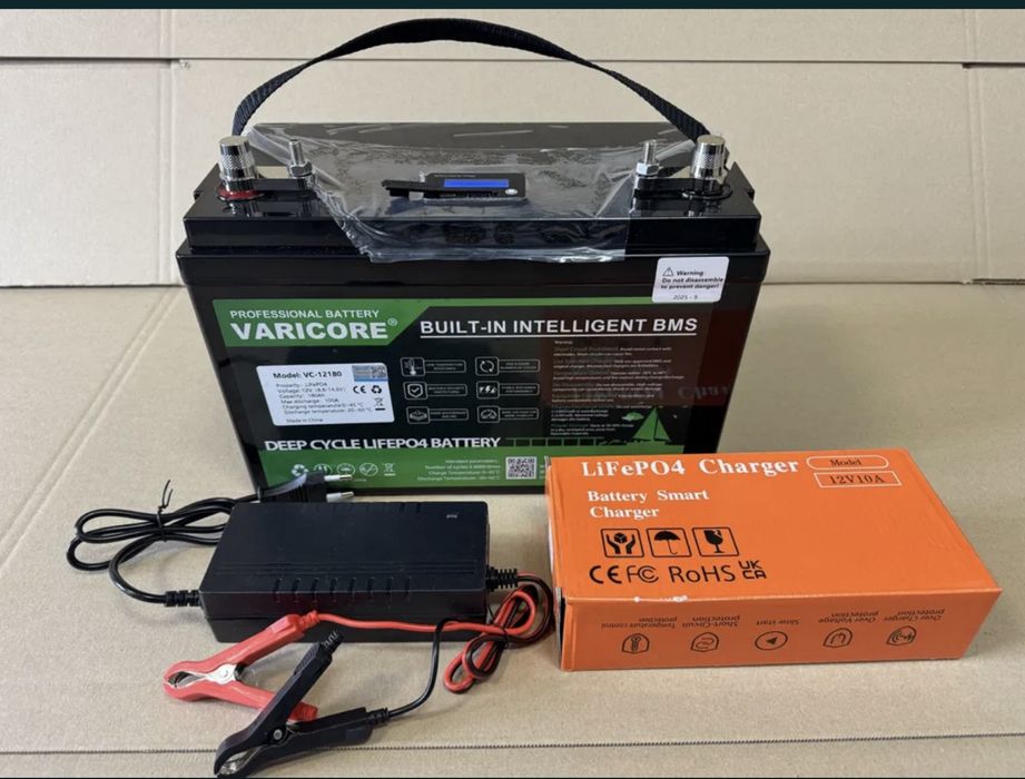 12v180Ah акамулятор LifePo4 до дбж та інвертора Без передоплат!