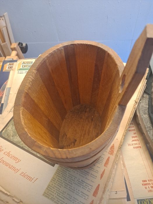 Ceber,pojemnik drewniany