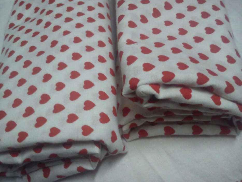 Conjunto lençóis novo. padrão corações64729809575810120