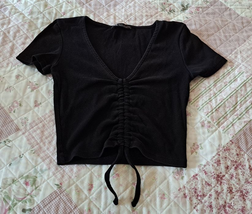 Top zara preto s