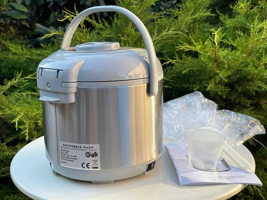 NEW! Рисоварка мультиварка 3л. Gastroback 42507