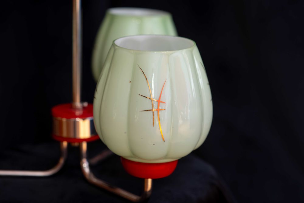Żyrandol lata 70 New Look Pop-Art Mid-Century Vintage PRL