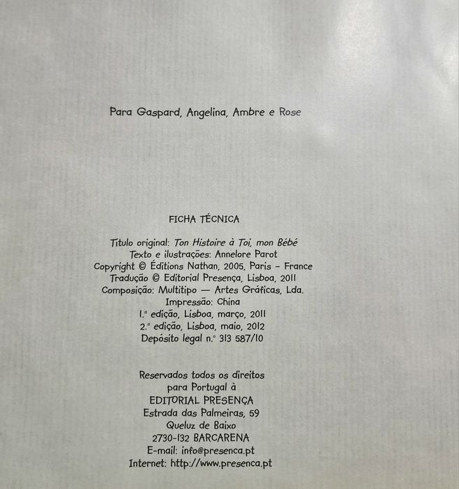 Este é a Tua História