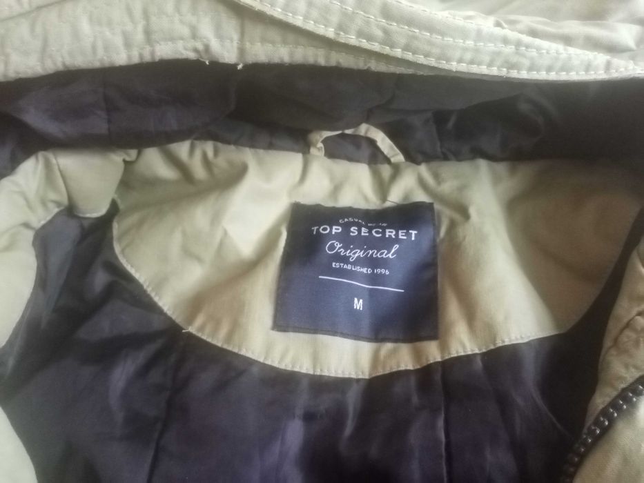 Ładna kurtka TOP SECRET _ rozmiar M _ jesień / zima