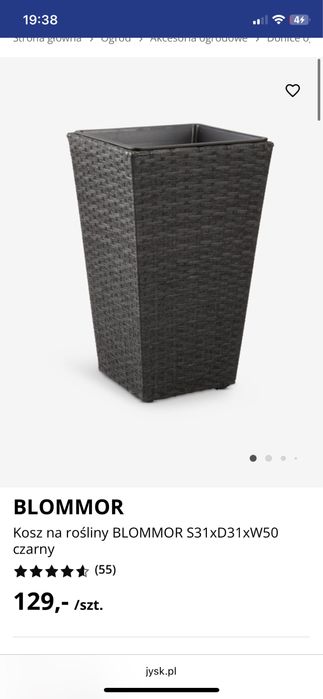 Blommor Kosz na rosliny