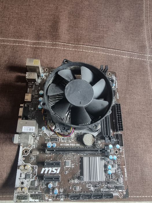 Płyta główna MSI oraz chłodzenie