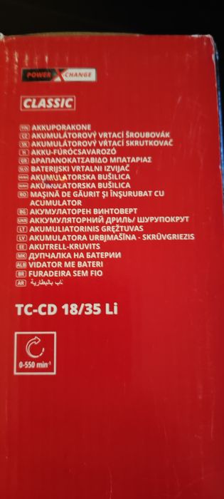 Wkrętarka Einhell TC-CD 18/35 Li