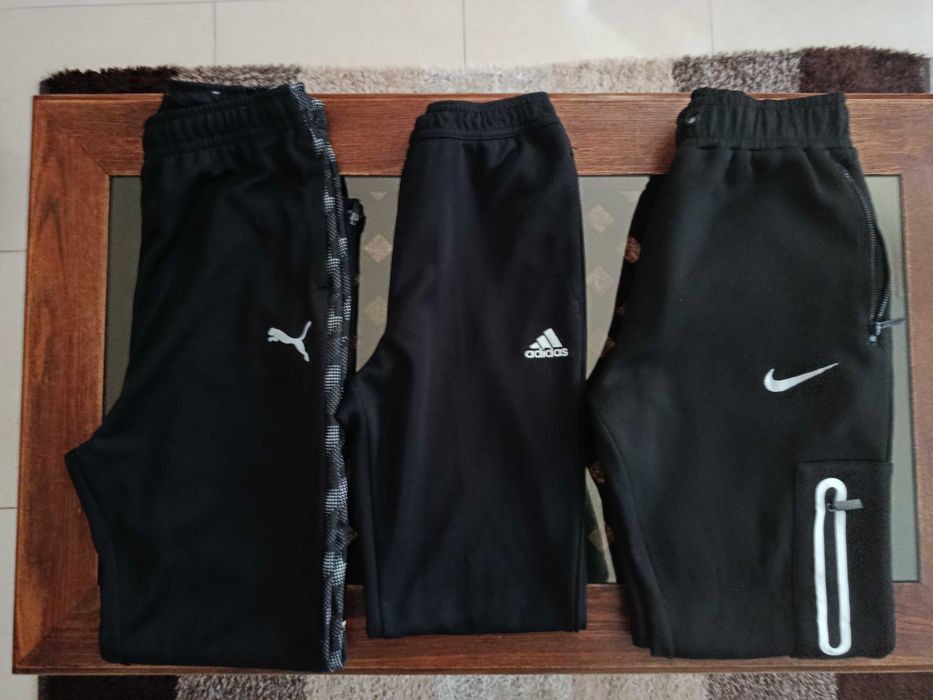 3 Calças Nike/ Adidas/ Puma em EXCELENTE ESTADO