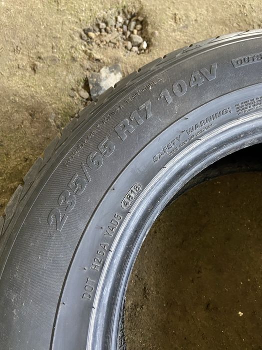 Шини 235/65 r17 гума Kumho 2018рік