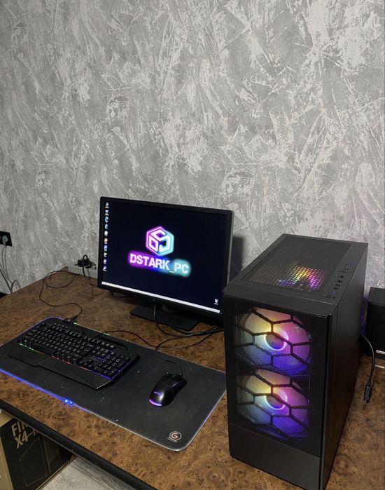 Игровой компьютер i3 10100F 16ГБ ОЗУ SSD m2 512ГБ HDD 1ТБ GTX1070/8ГБ