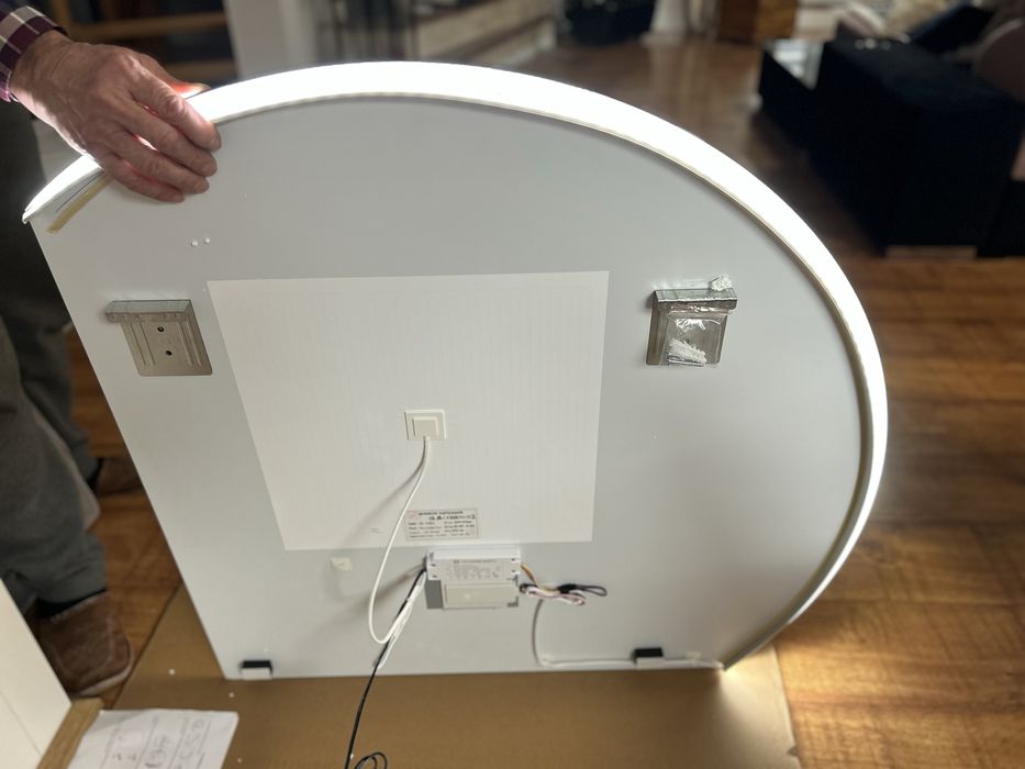 Lustro led 90x90 cm RoHs- nowe/ defekt
