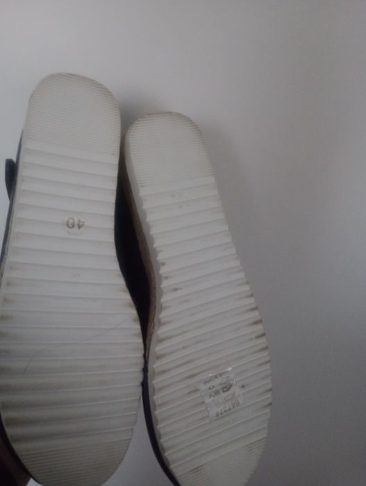 Bonprix espadryle granatowe praktycznie nowe 40 rozmiar