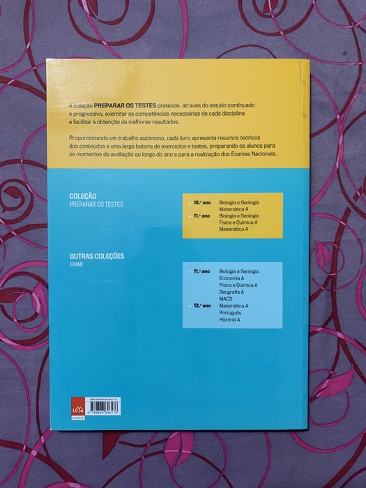 livro de preparação de testes matemática A 10. ano