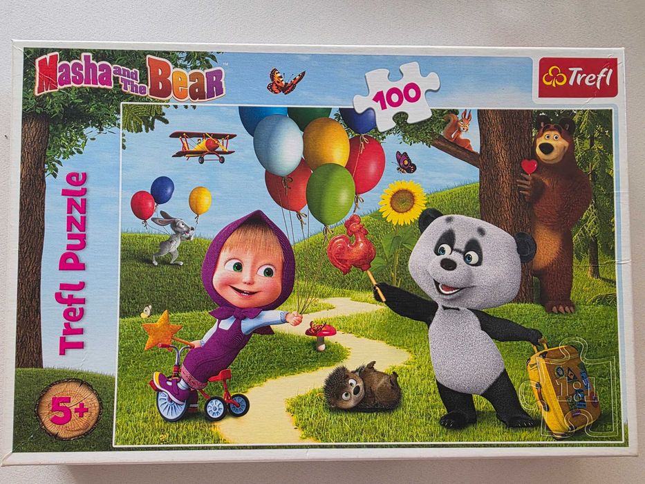 Puzzle Trefl Masha i Niedźwiedź 100 szt. 5+