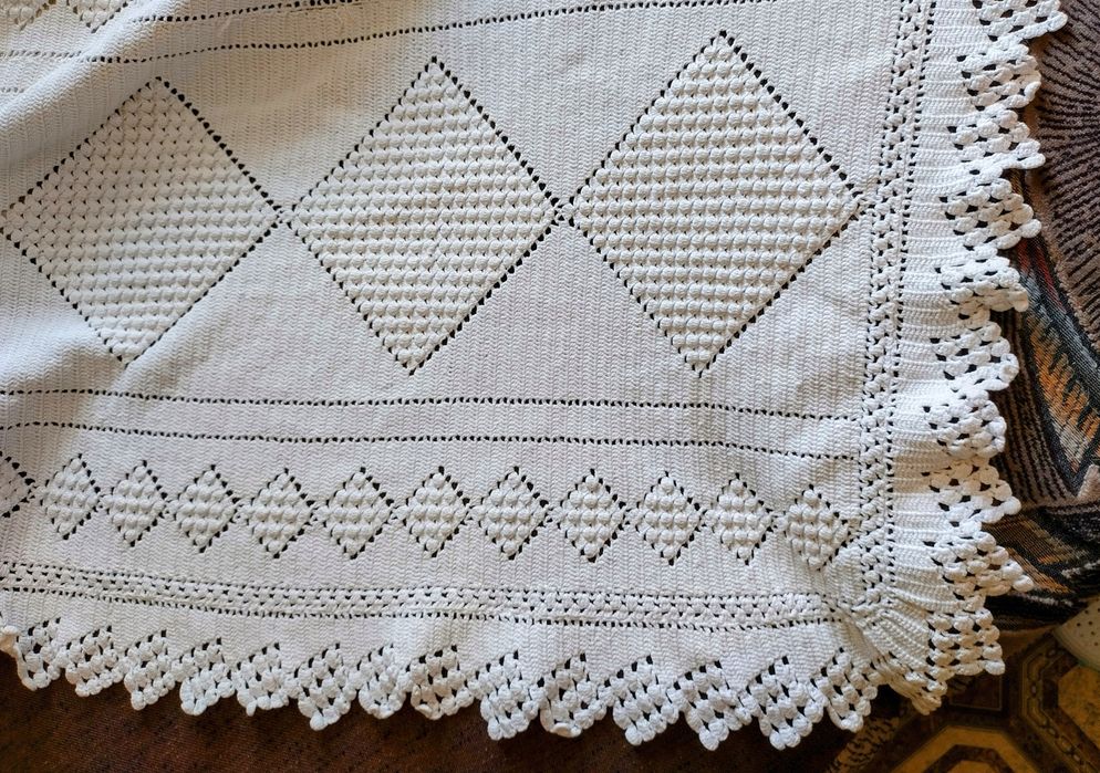 Покрывало хлопок винтаж на кровать