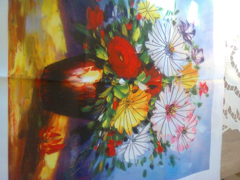 Haft wstążeczkowy Bukiet  kwiatów zestaw do wyszywania