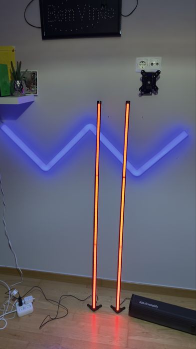 LED decorativo de parede (formato W) — 20