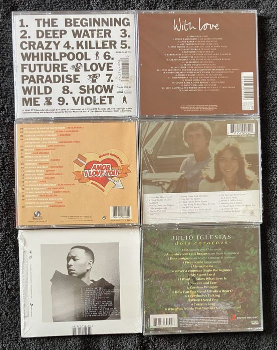 Julio Iglesias - Dois Coracões, Seal, John Legend, The Carpenters… CDs