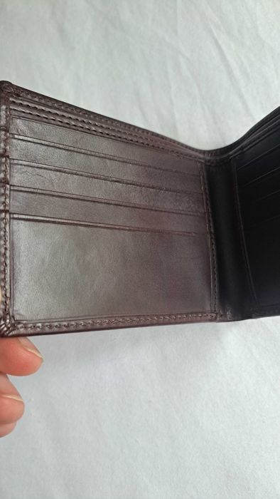 Carteira para Homem - Castanho Liso - Nova