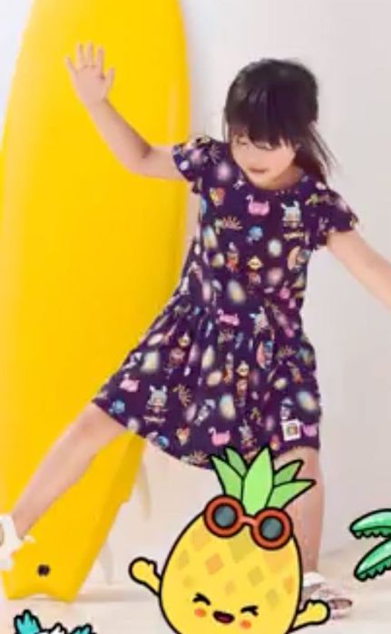 TOCA LIFE  H&M sukienka bawełniana rozmiar 110 116