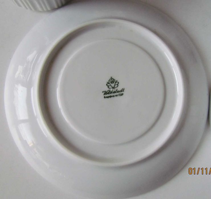 Немецкий фарфор чайный Volkstedt столовый Kahla Салатники Villeroy Bo